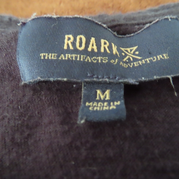 ROARK REVIVAL NATIVE SOLSTICE KNIT TOP RK269-BLK M - Picture 4 of 6